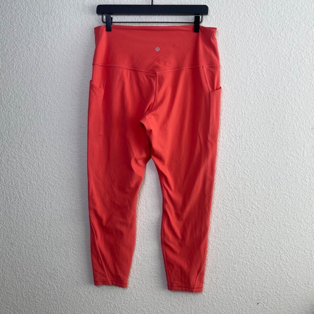 Lululemon Align High-Rise Pant with Pockets 25" | Size 14 | Pale Raspberry - Picture 7 of 11